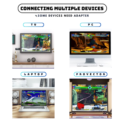 Retro Game Console - Ready to Play