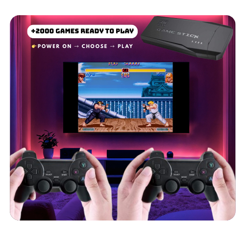 Retro Game Console - Ready to Play